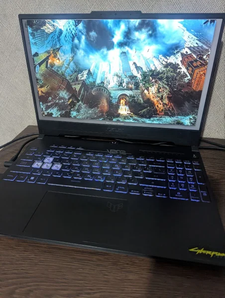 Ноутбук ASUS TUF Gaming F15 i7-12700H RTX 3060 — notebook, laptop