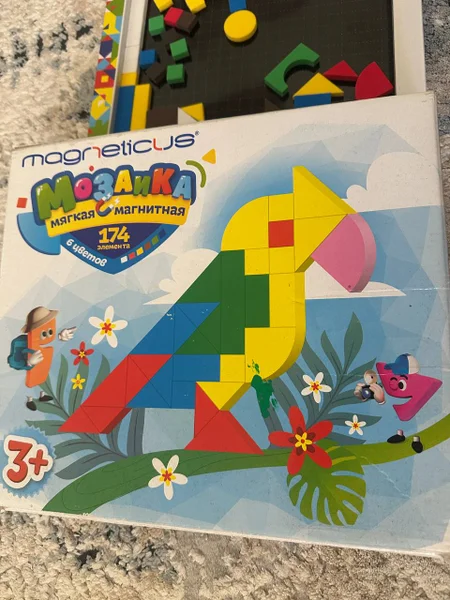 Магнитная мозаика — pinwheel, comic book