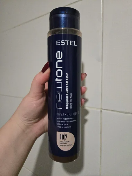 Тонирующая маска Estel newtone 10.7 — hair spray