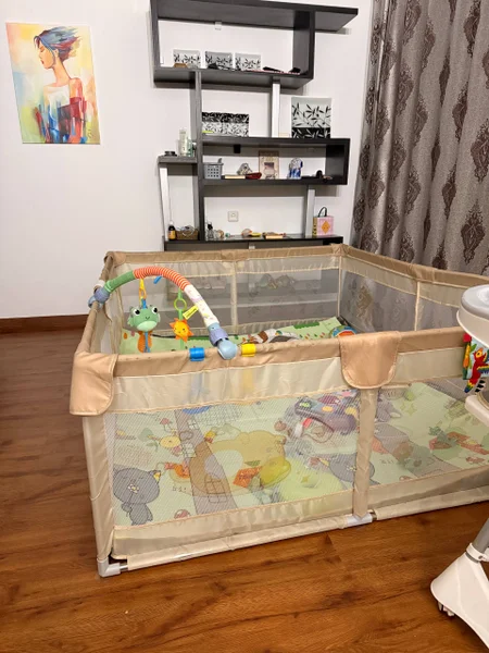 Манеж 180x150 с ковриком — bassinet, crib, cradle