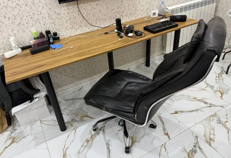 Отпариватель Xiaomi Handheld Garment Steamer — barber chair, desk
