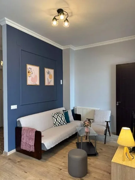 Квартира 1+1 — studio couch, home theater
