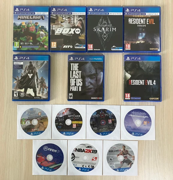 Диски Sony Playstation 4 (PS4)