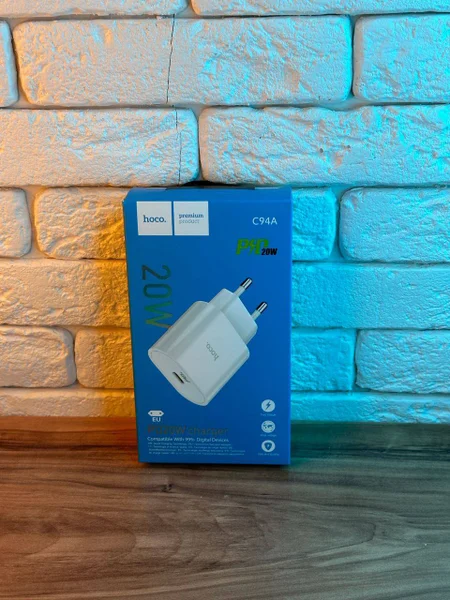 Блок зарядки Hoco C94A 20W — switch