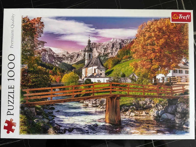 Пазлы Осенняя Бавария 1000 штук — valley, pirate