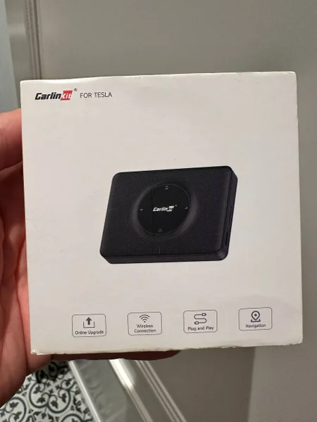 CarPlay адаптер Carlinkit для Tesla — switch, iPod