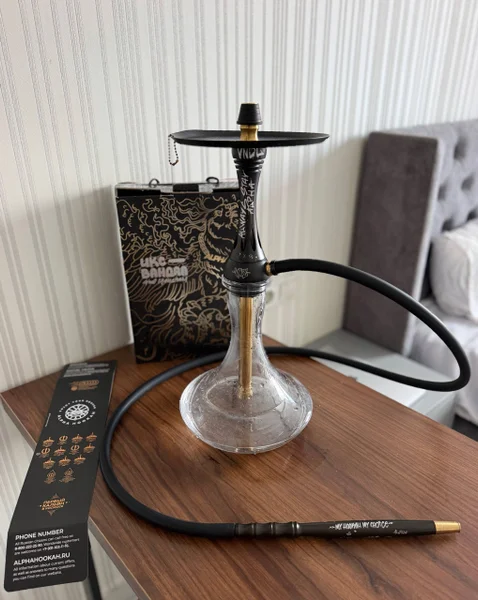 Кальян ALPHA HOOKAH X VNDL JET BLACK — table lamp