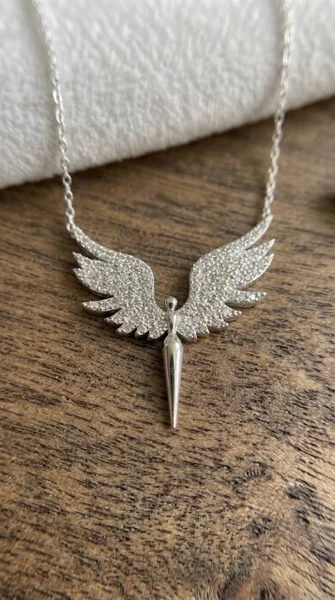 Кулончик на цепочке серебро 925 — bolo tie