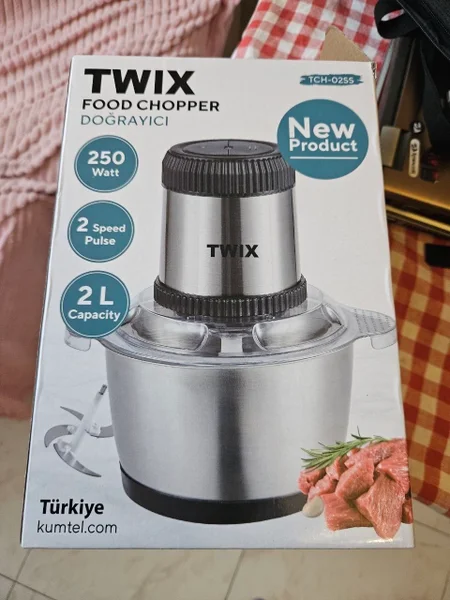 Измельчитель электрический Kumtel TCH-02SS 250W 2L — cocktail shaker, binoculars