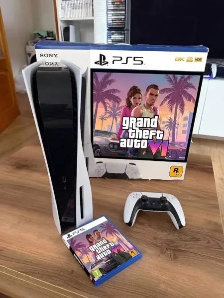Игровая приставка PlayStation 5 и GTA 6