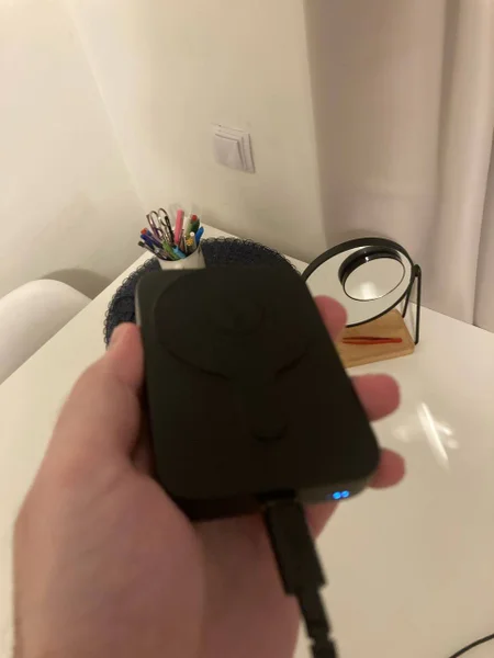 Hoco power bank — mouse, joystick, iPod