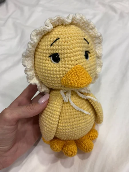 Игрушка ручной работы — teddy, bonnet