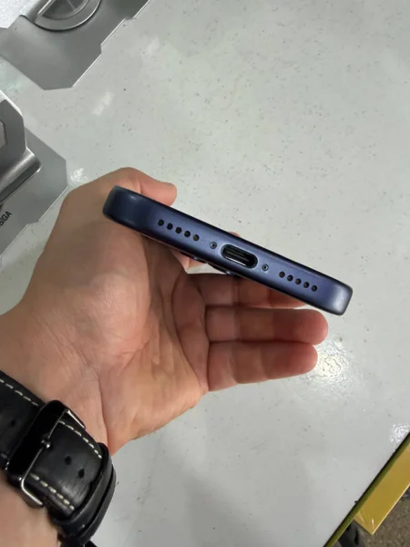 iPhone 17 Pro — remote control, harmonica, hand-held computer