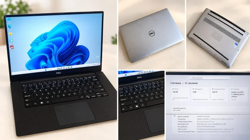 Ноутбук Dell XPS 15 9560 — notebook, laptop