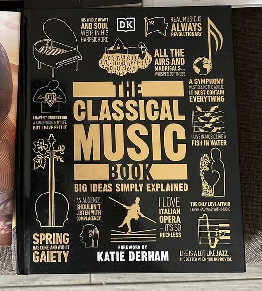 Книга The Classical Music Book — comic book, laptop, book jacket