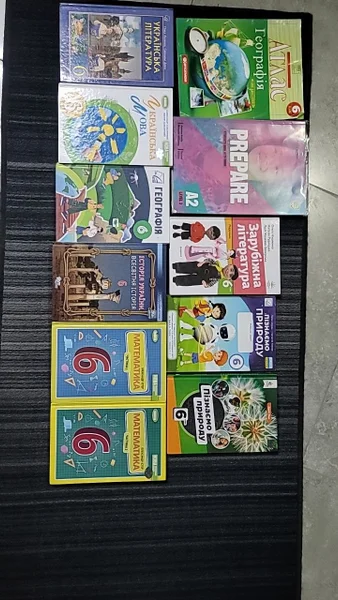 Учебники 6 класс (украинский сектор) — comic book