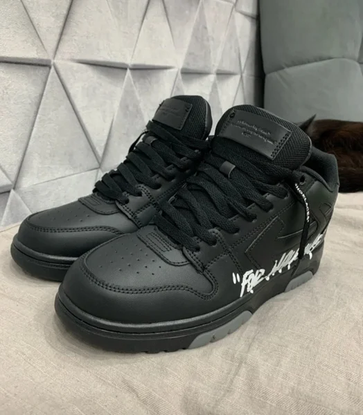 Кроссовки Off-White Office For A Walk черные — running shoe, Loafer