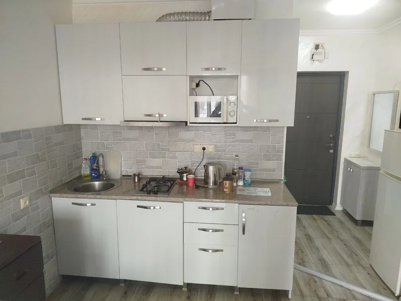 Кухонный гарнитур — microwave, toaster, dishwasher