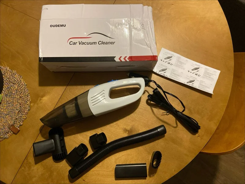 Автомобильный пылесос OUDEMU — vacuum, carpenter's kit, hand blower