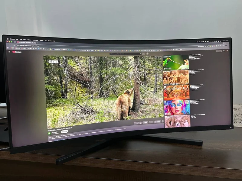 Игровой монитор Xiaomi Mi Curved Gaming Monitor 34" — monitor, television