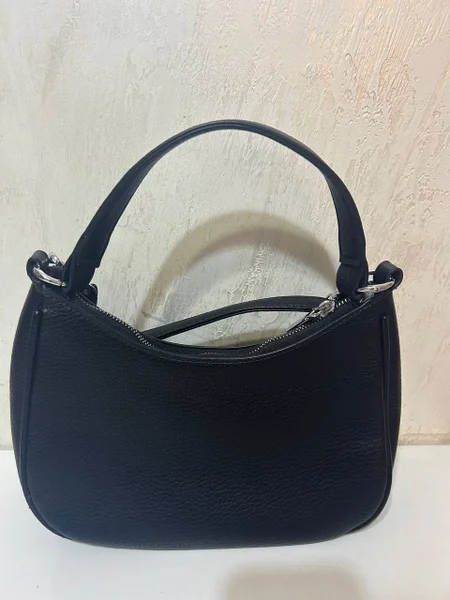 Сумка багет кожзам б/у — purse, mailbag, bucket