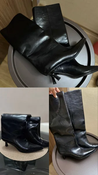 Сапоги Zara 38 — Loafer, punching bag