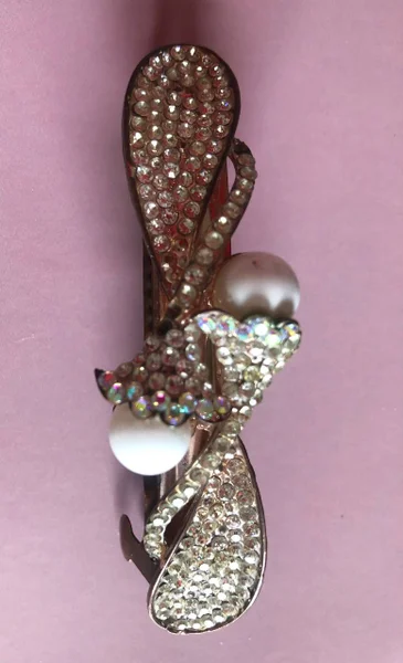 Заколка автомат для волос — sandal, hair slide