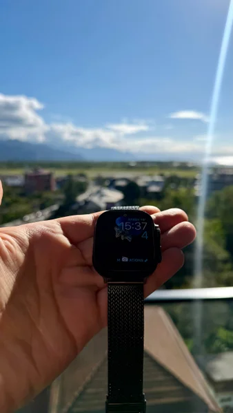 Apple Watch Ultra 3 — digital watch, stopwatch