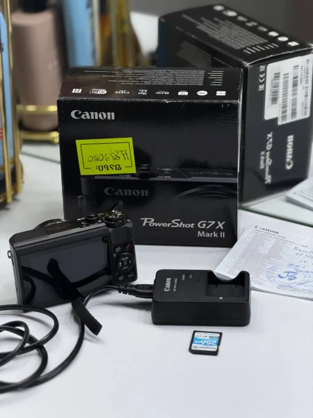 Фотоаппарат Canon G7X Mark II — radio, modem, Polaroid camera