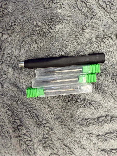 Набор для пайки (паяльник и подогреватель Miniware MHP30) — swab, screwdriver, paintbrush