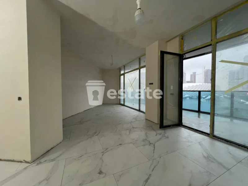 Апартаменты белый каркас 1+1 в Bagrationi Residence — washer, prison, shoji