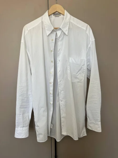 Рубашка Byblos винтаж 90-х deadstock XL-2XL — lab coat