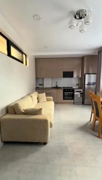 Квартира 1+1, 45 кв.м, ул. Руруа, 4 — home theater, microwave, studio couch