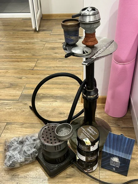 Кальян со всем набором — microphone, espresso maker