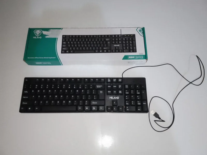 Клавиатура MILANG K20 — computer keyboard, space bar, typewriter keyboard