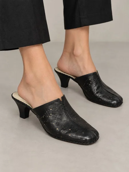 Кожаные сабо мюли Sioux размер 38 — clog, Loafer