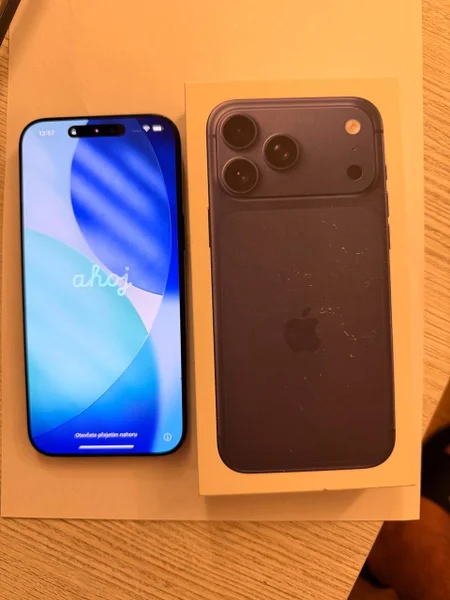 iPhone 17 Pro Max — cellular telephone, remote control, iPod