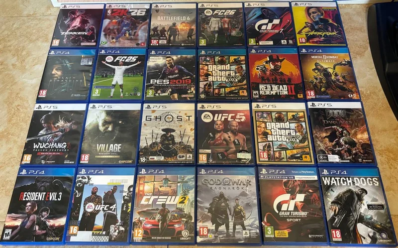 Игры для PS4/PS5 — comic book, toyshop