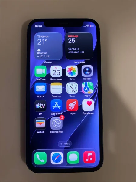 iPhone 12 mini 128Gb черный — hand-held computer, cellular telephone