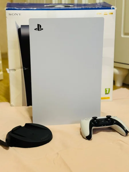 Sony PlayStation 5 с дисководом Fat — loudspeaker, mouse
