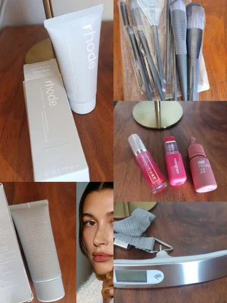 Крем для лица Rhode Barrier Restore Cream — hair spray, lotion, lipstick