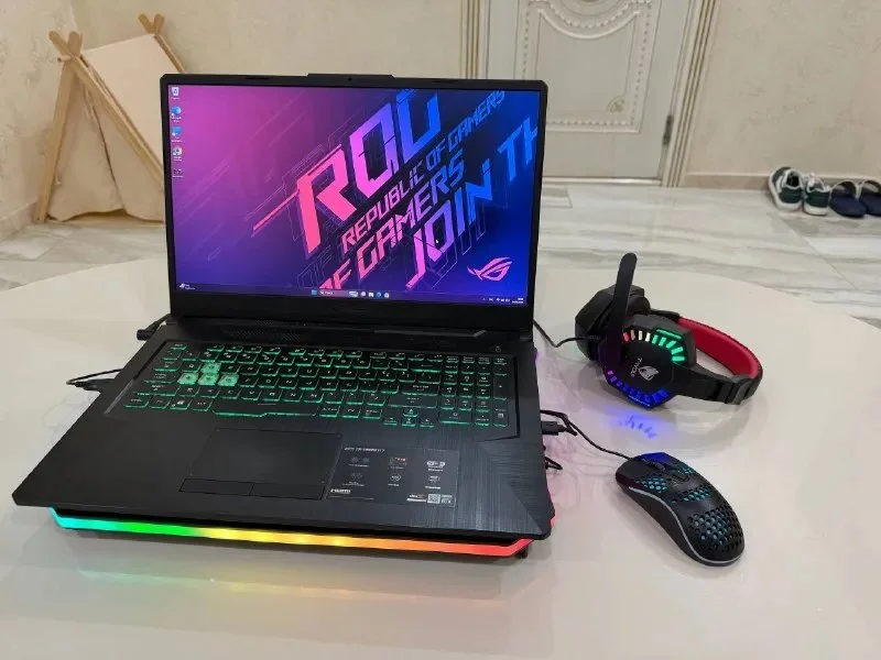 Ноутбук Asus TUF Gaming F17 с аксессуарами — notebook, laptop