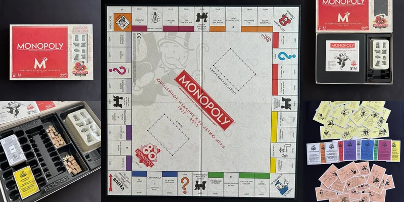 Монополия Юбилейный выпуск — crossword puzzle
