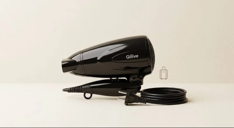 Фен складной Qilive — radio, vacuum