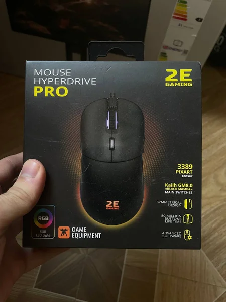 Игровая компьютерная мышь 2E Gaming Mouse Hyperdrive Pro — mouse, modem