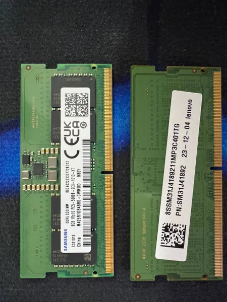 Оперативная память для ноутбука Samsung DDR5 sodimm 5600 8ГБ — rule