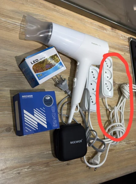 Ручной вентилятор/Дрель NeeWER — hand blower, power drill