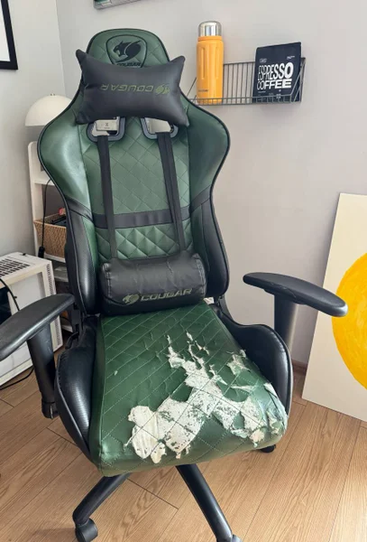 Игровое компьютерное кресло — rocking chair, barber chair