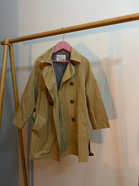 Осенний тренч Zara для девочки 7 лет 122 см — trench coat