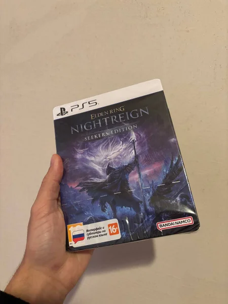 Коллекционное издание Elden Ring Nightreign — packet, book jacket